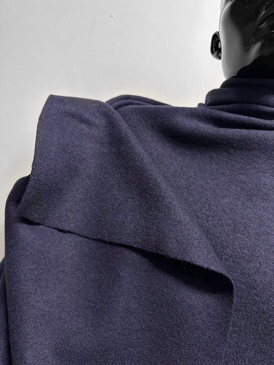 New! Boiled Wool In Eggplant