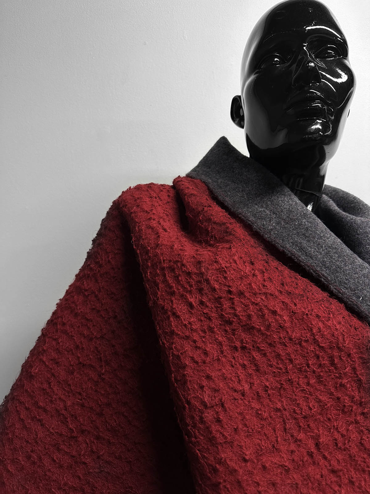Italian Double Faced Wool Alpaca Casentino Cloth