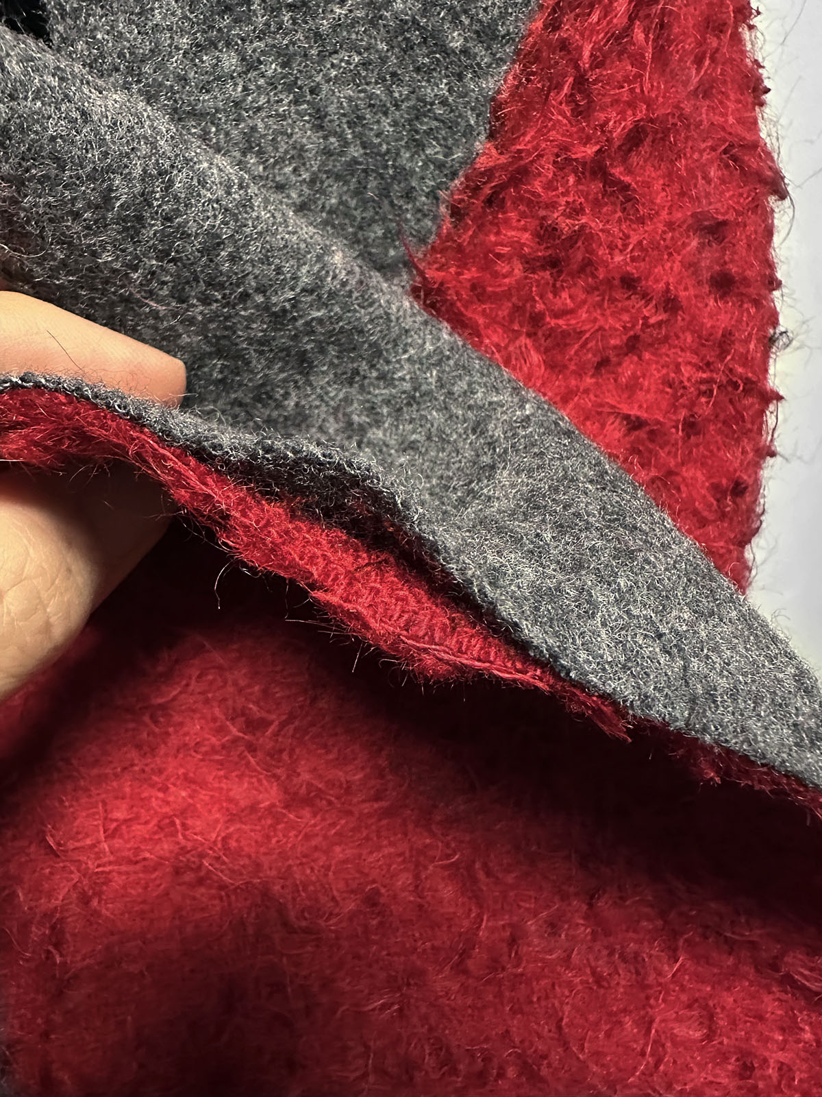 Italian Double Faced Wool Alpaca Casentino Cloth