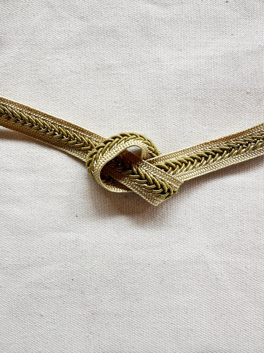 Center Cross Braid Trim - L'Etoffe Fabrics LLC