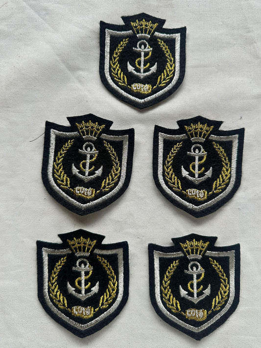 Classic Nautical Black Gold Silver - L'Etoffe Fabrics LLC