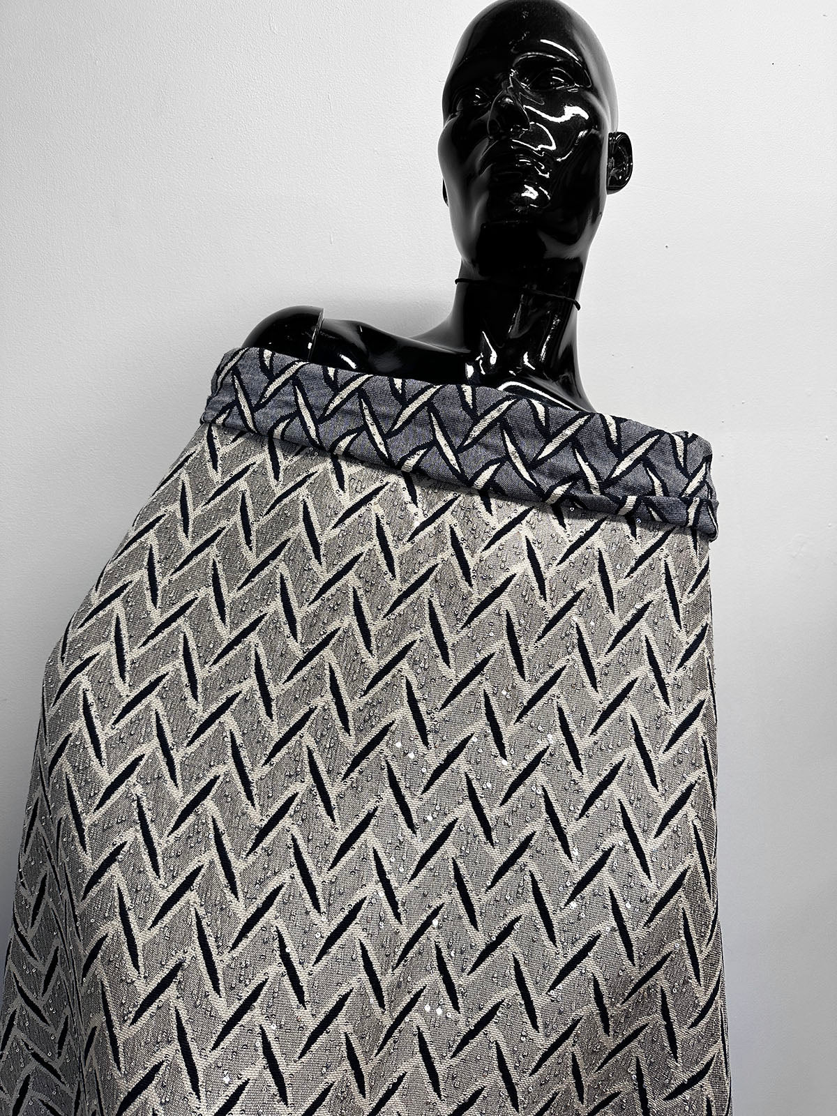 Double Faced G.A. Sateen Evening Piece - L'Etoffe Fabrics LLC