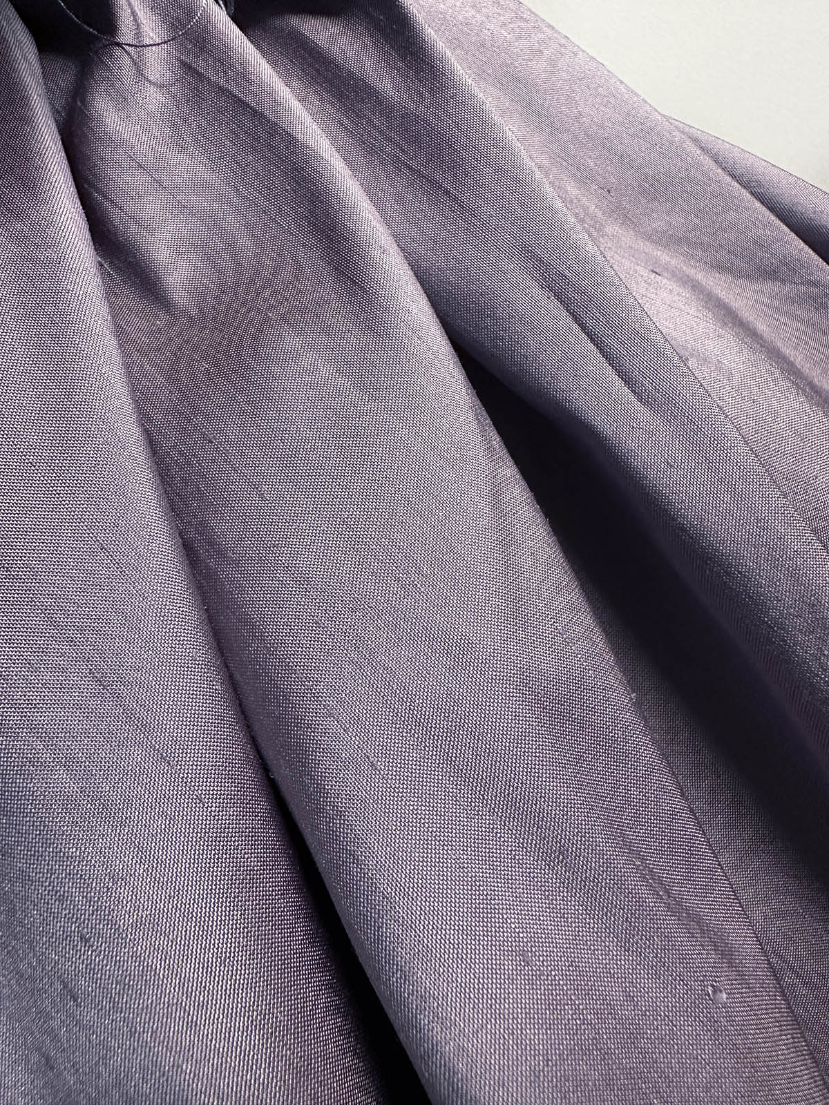 Dusty Lilac Silk Dupioni - L'Etoffe Fabrics LLC