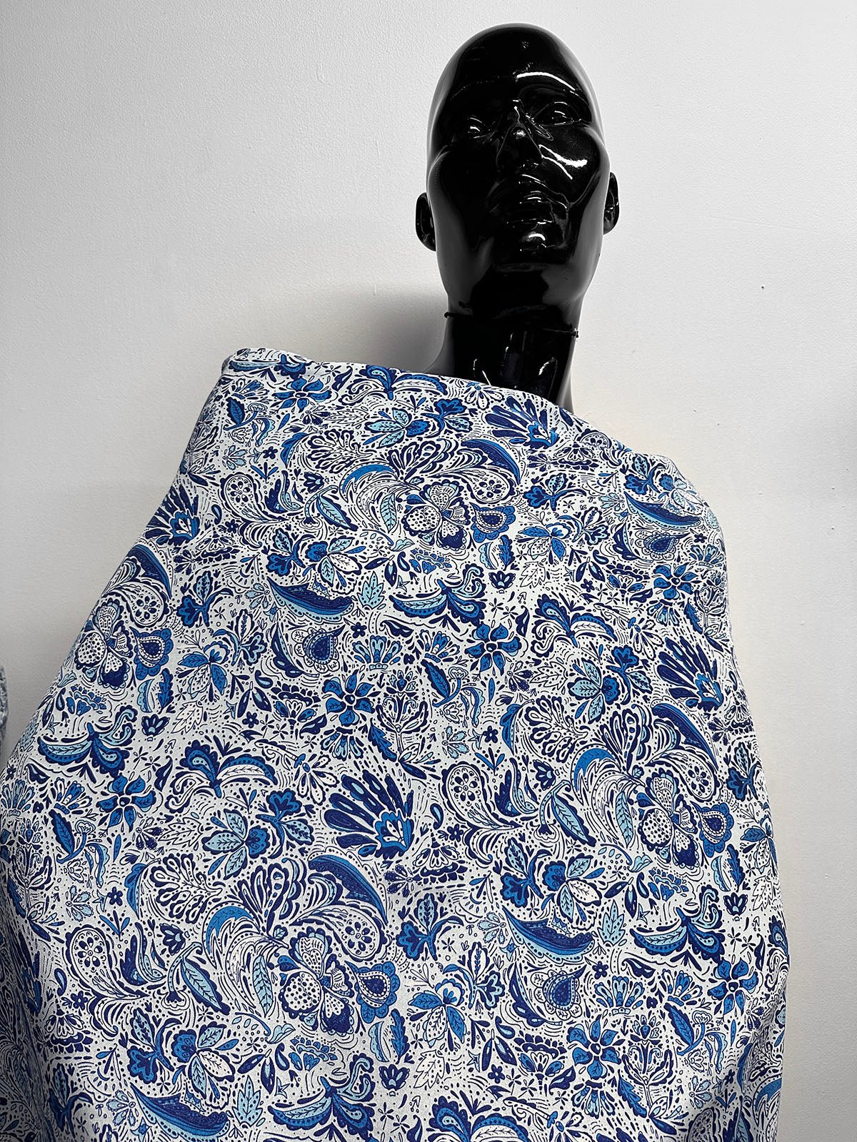 From The Sea Silk Crepe De Chine - L'Etoffe Fabrics LLC