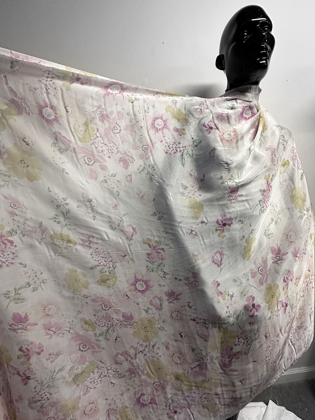 Garden Party: Diaphanous Floral Silk - L'Etoffe Fabrics LLC