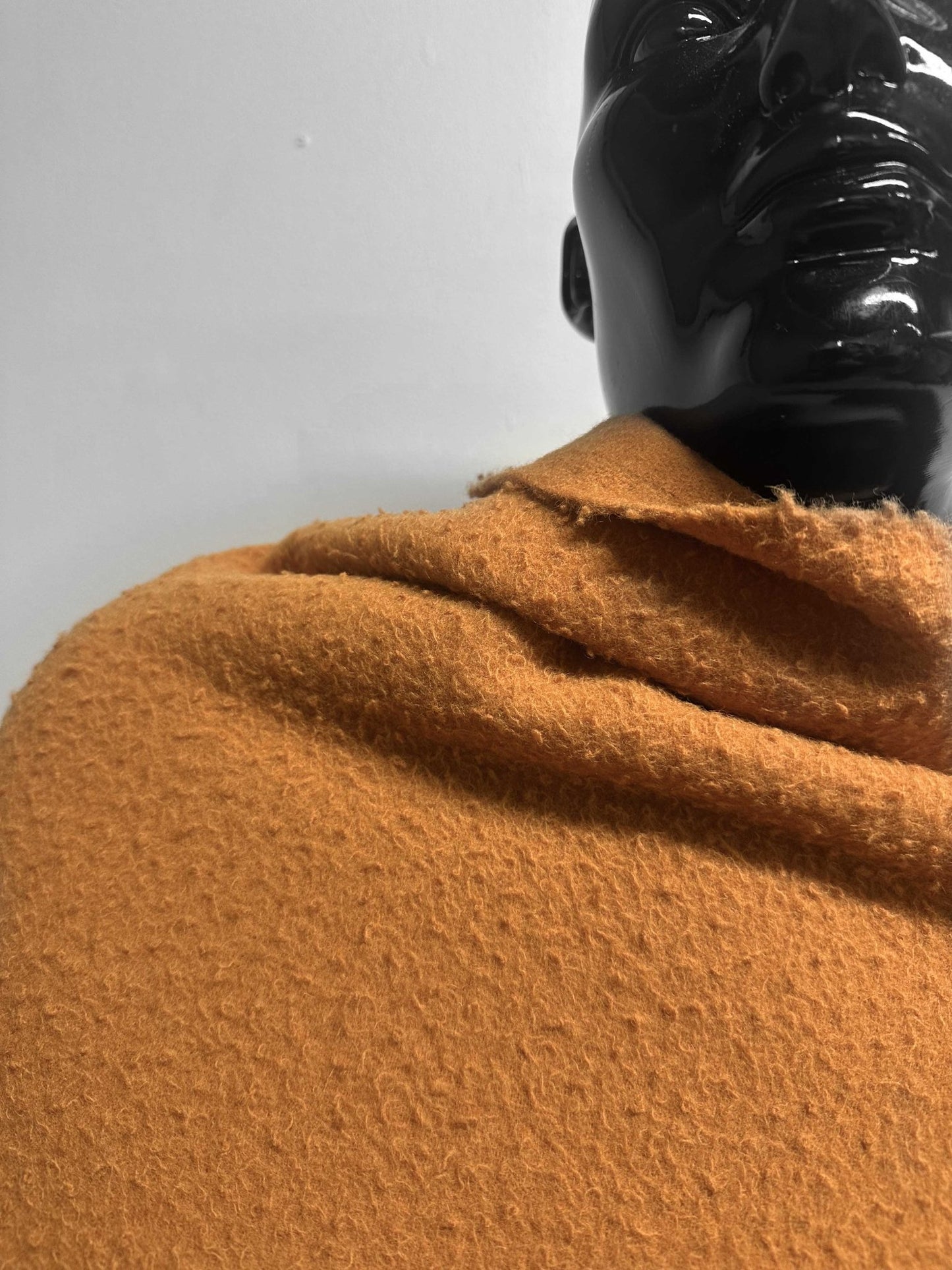 Italian Casentino Wool in Gold - L'Etoffe Fabrics LLC