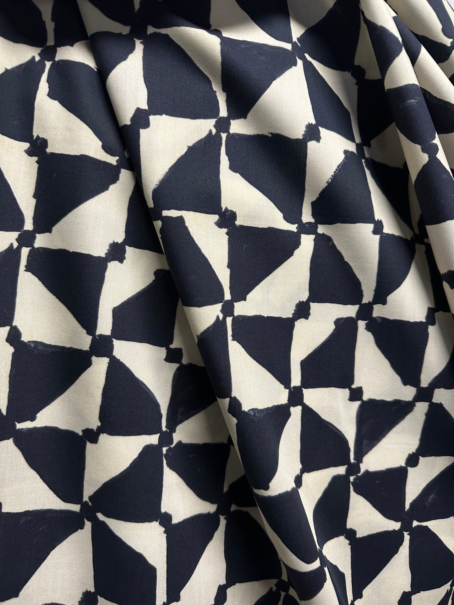 Italian Check Print Cotton - L'Etoffe Fabrics LLC