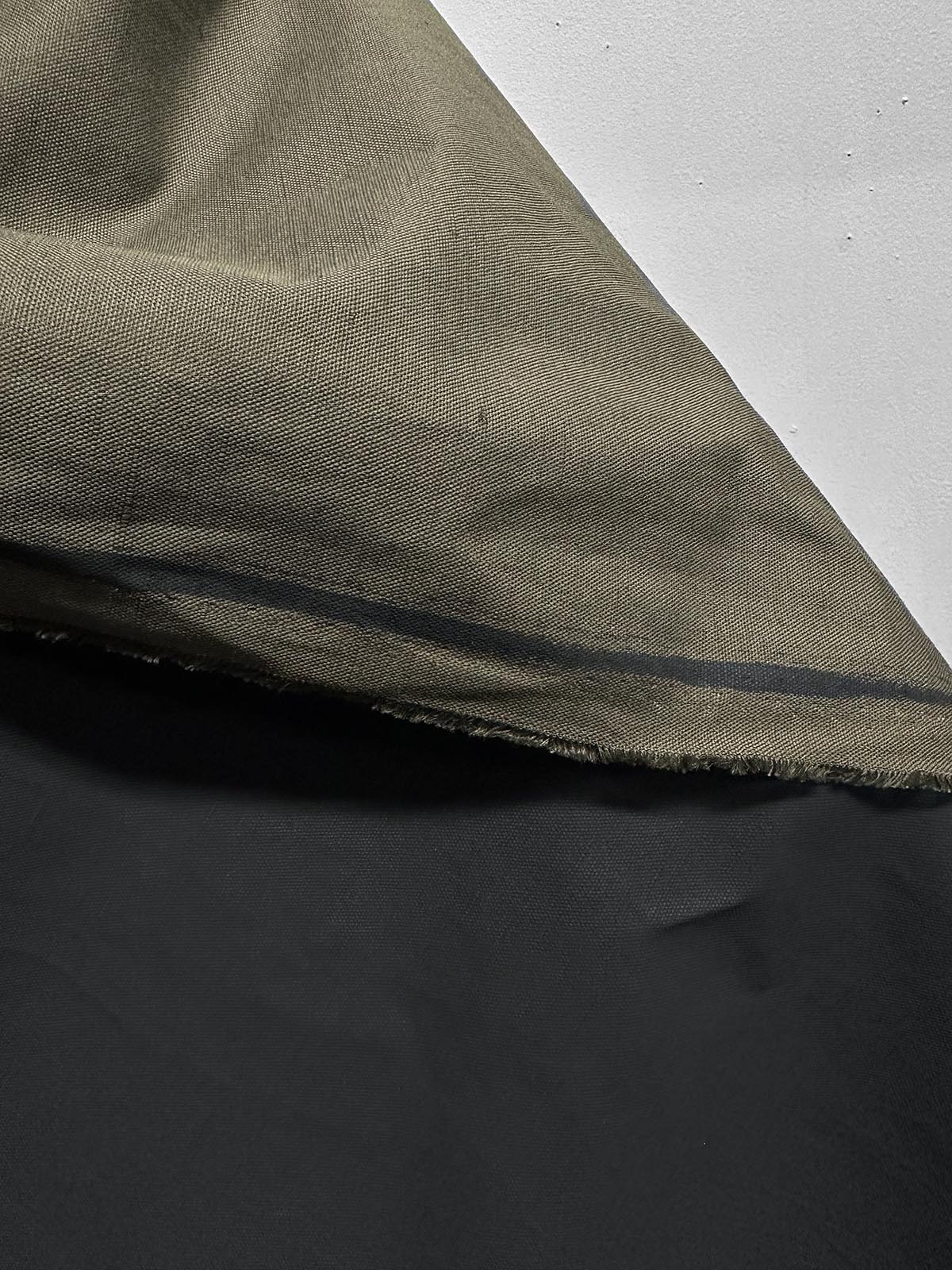 Italian Designer Cotton Linen Raincoat Fabric - L'Etoffe Fabrics LLC