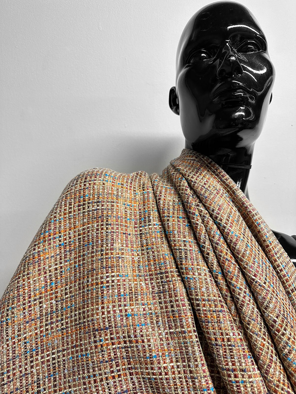 Italian Earthy Ribbon Tweed - L'Etoffe Fabrics LLC