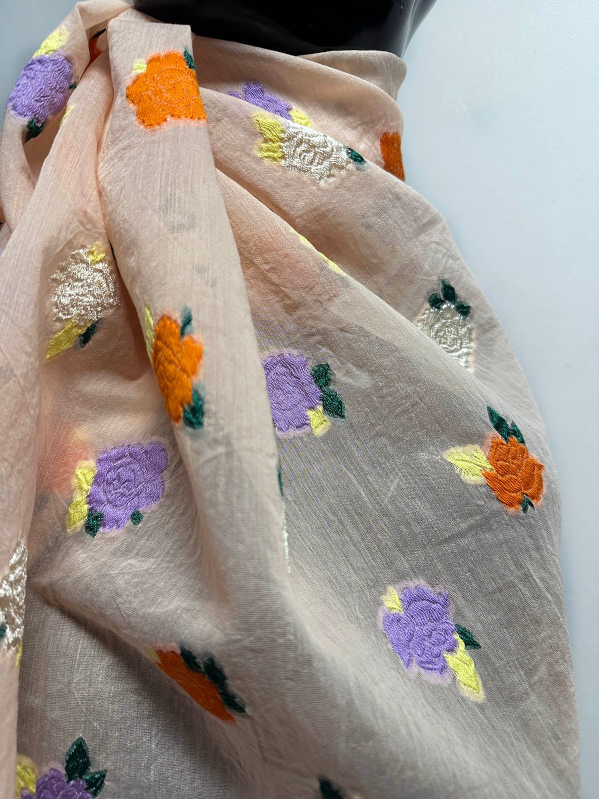 Italian Jacquard Floral Garden Party - L'Etoffe Fabrics LLC