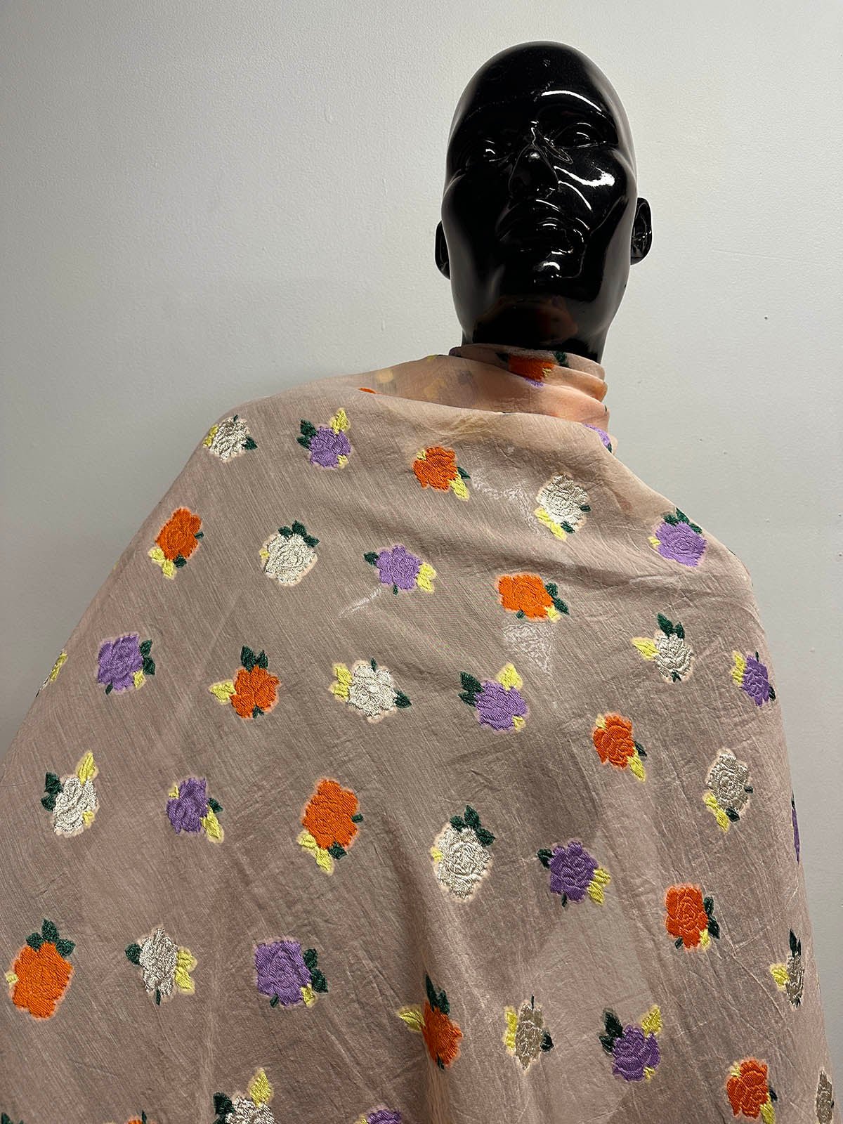 Italian Jacquard Floral Garden Party - L'Etoffe Fabrics LLC