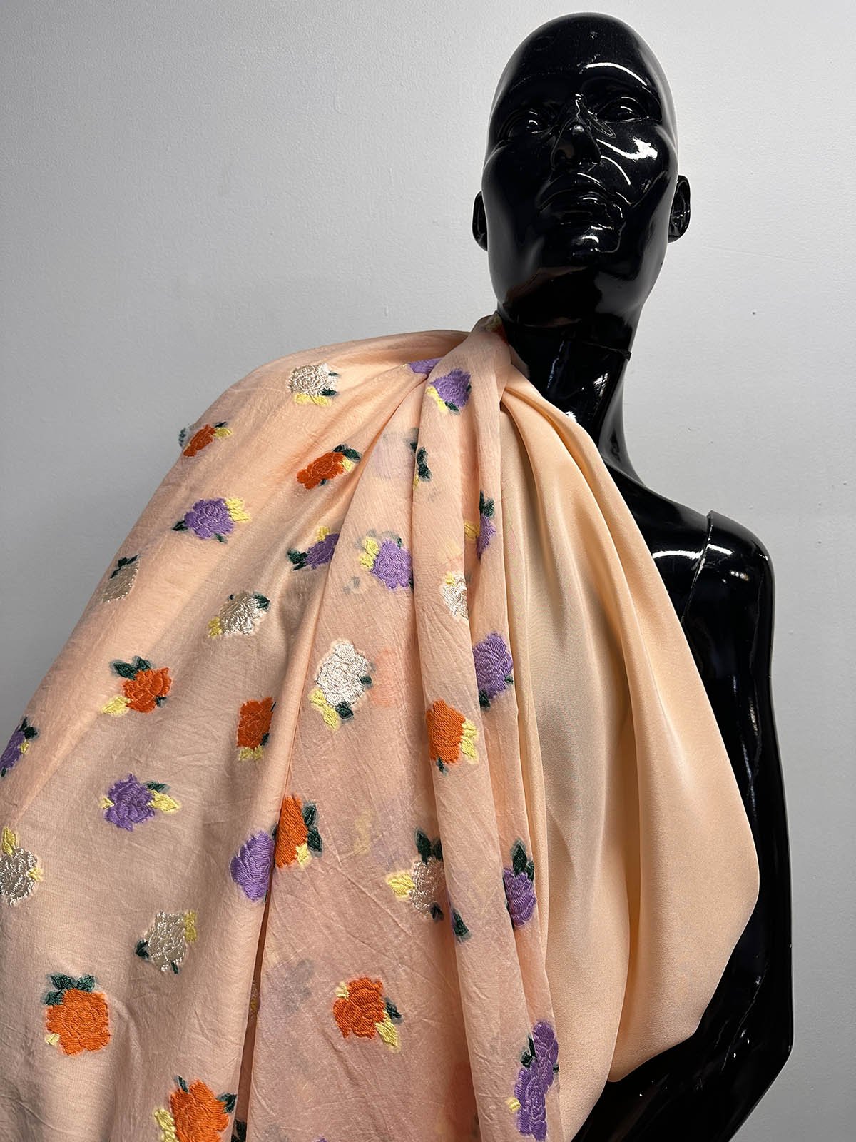 Italian Jacquard Floral Garden Party - L'Etoffe Fabrics LLC