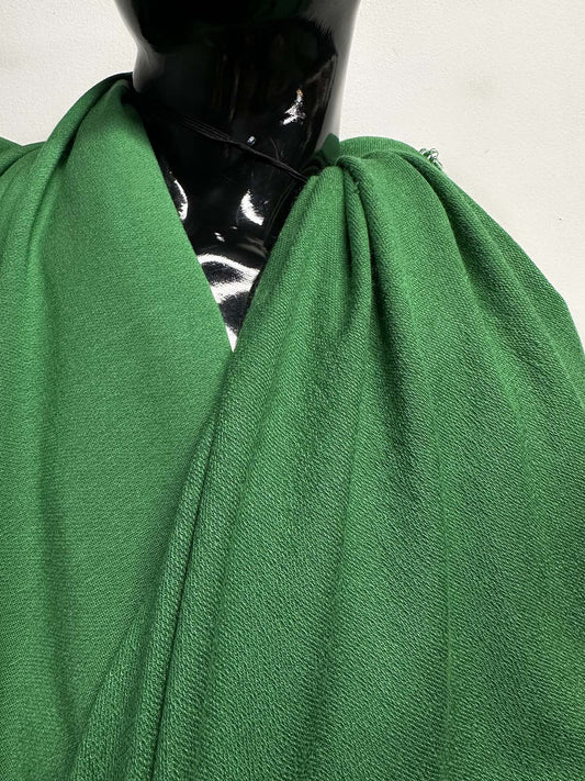 Modal Kelly Green Soft French Terry - L'Etoffe Fabrics LLC