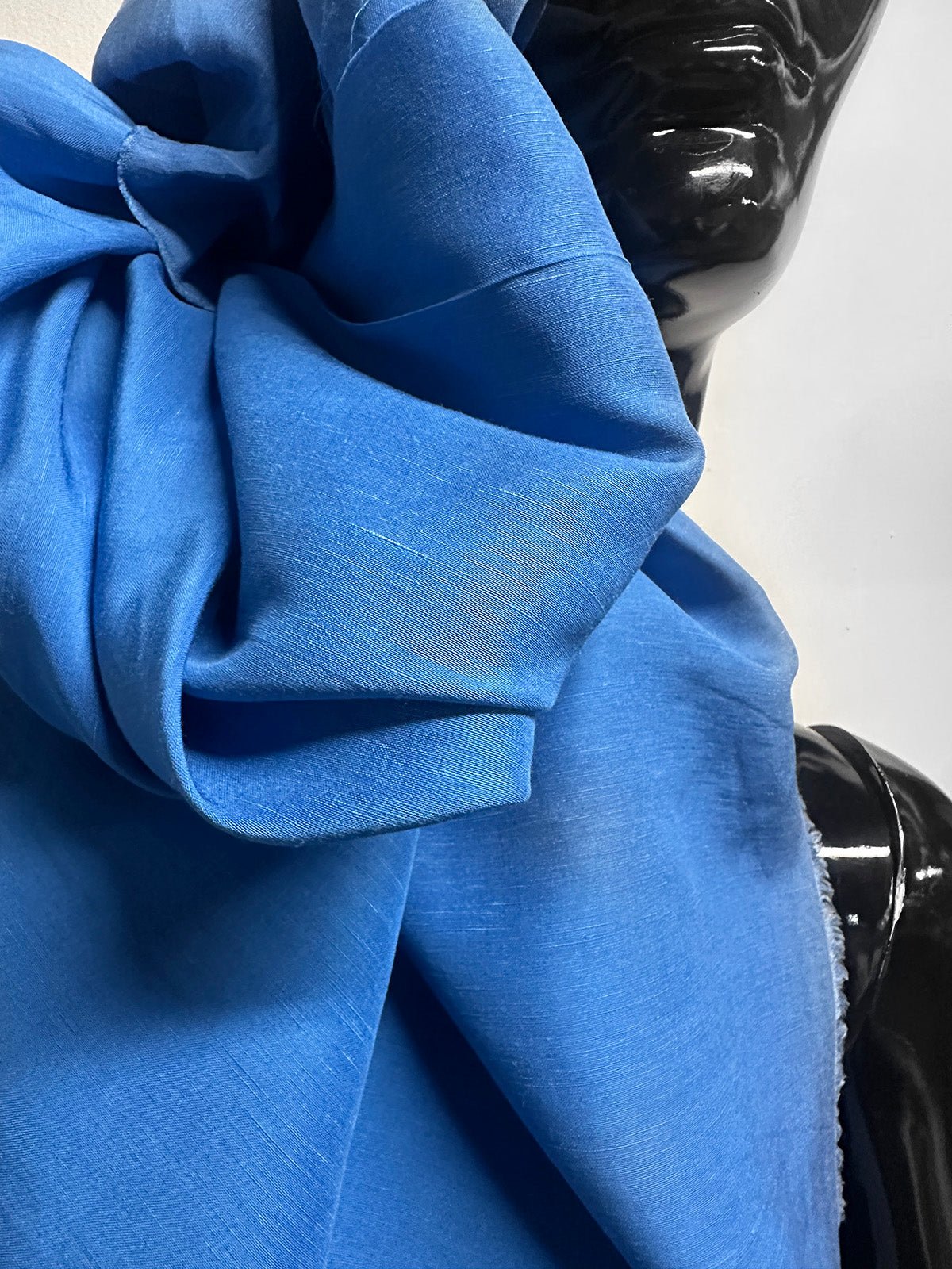 Ocean Sandwashed Linen Weave - L'Etoffe Fabrics LLC
