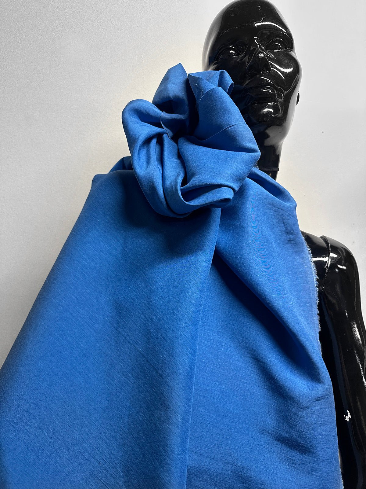 Ocean Sandwashed Linen Weave - L'Etoffe Fabrics LLC