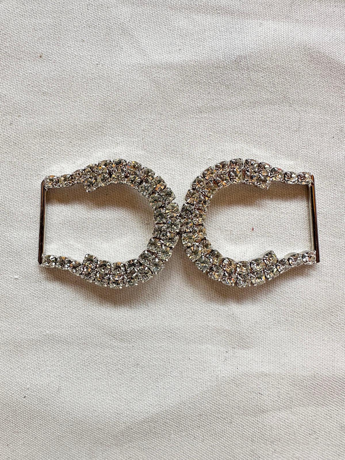 Rhinestone Hook Buckle - L'Etoffe Fabrics LLC