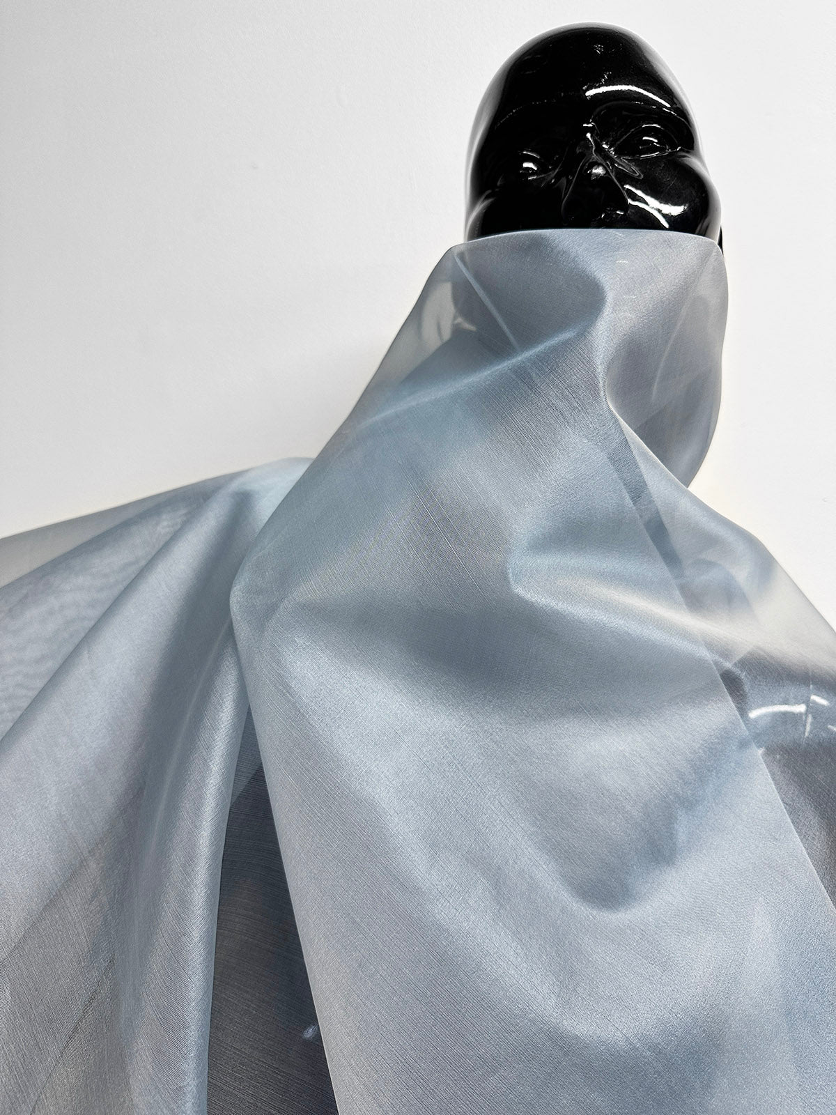 Underlining Organza Light Blue Per 5 Yards - L'Etoffe Fabrics LLC