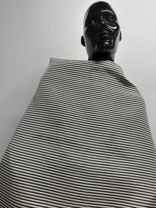 Vintage Satin Corded Stripe - L'Etoffe Fabrics LLC