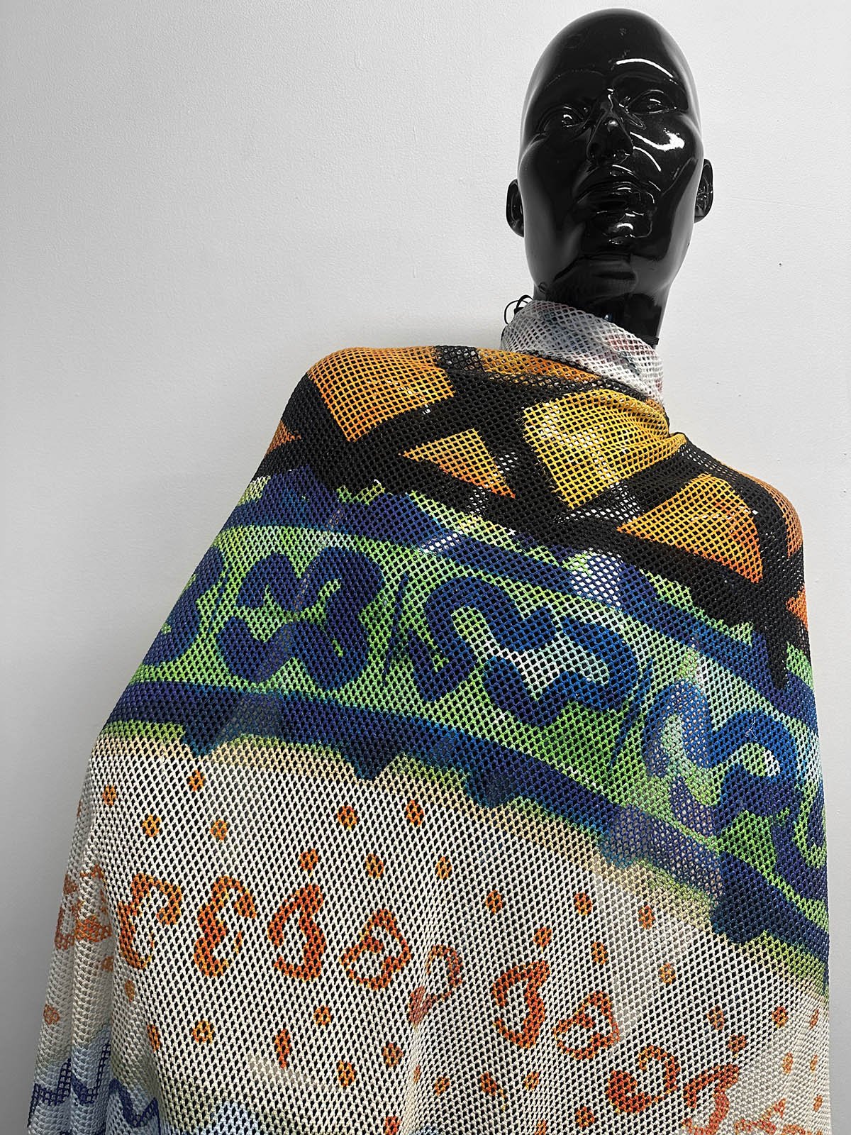 Westwood Anglomania Collectors Piece Mesh Print - L'Etoffe Fabrics LLC