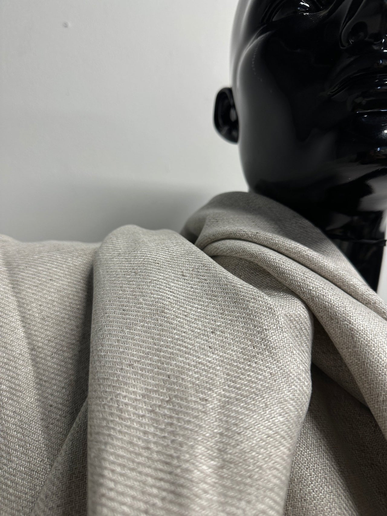 2 Yards BC Flax Melange Soft Drape Linen - N15 - L'Etoffe Fabrics LLC