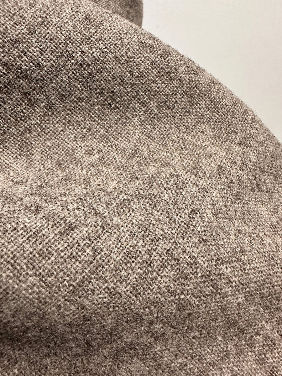 2 Yards BC Wool Heavy Gauze Oatmeal - N10 - L'Etoffe Fabrics LLC