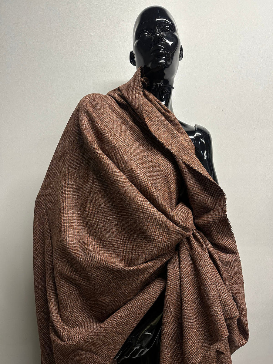 3 1/4 Yards BC Luxury Glenplaid Woolen - Warm S42 - L'Etoffe Fabrics LLC