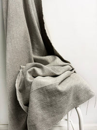 3 1/4 Yards Soft Grey Textured Home Dec Fabric - L'Etoffe Fabrics LLC