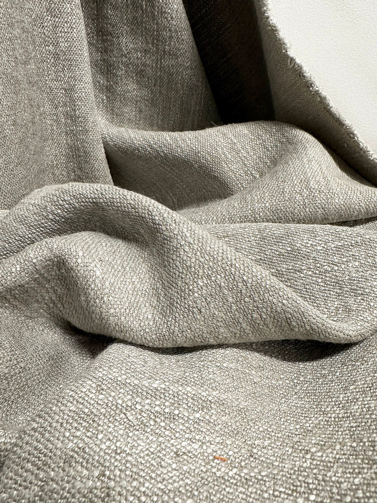 3 1/4 Yards Soft Grey Textured Home Dec Fabric - L'Etoffe Fabrics LLC