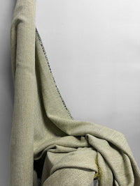 3 3/4 Yards Home Soft Cotton Basket Weave Avocado - L'Etoffe Fabrics LLC