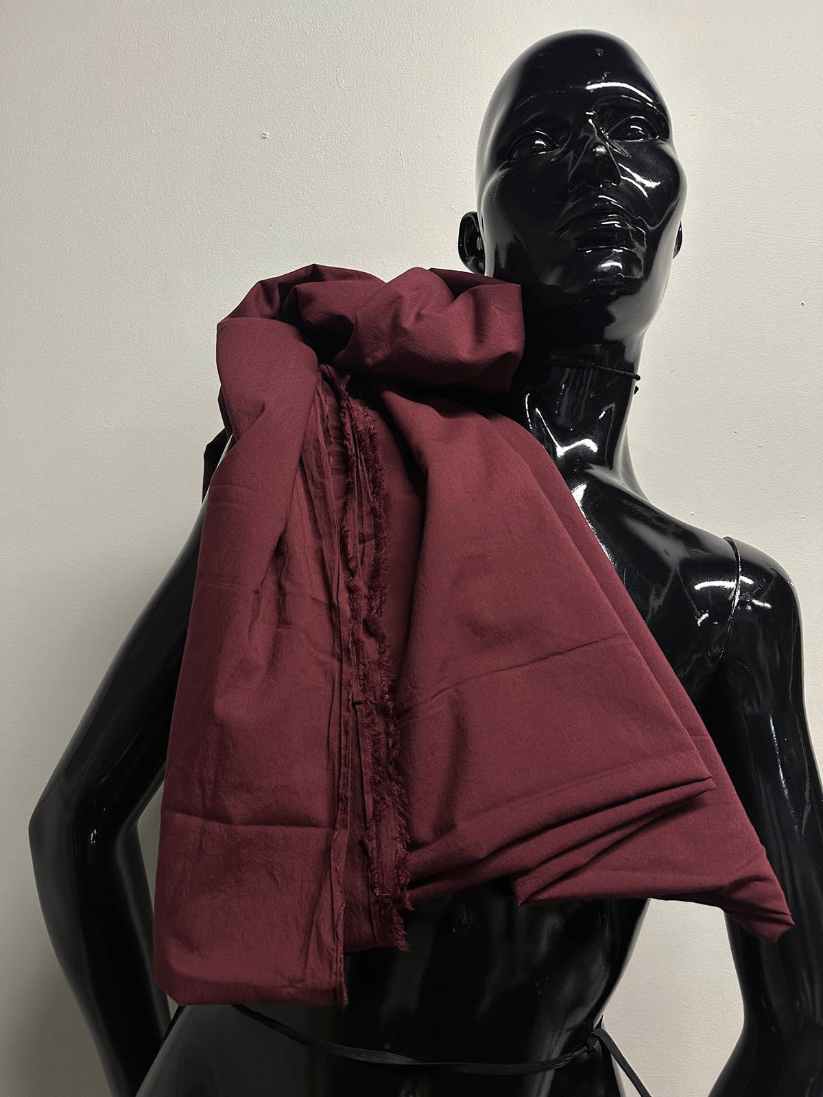 3 yards BC Cotton Voile In Cabernet - L'Etoffe Fabrics LLC