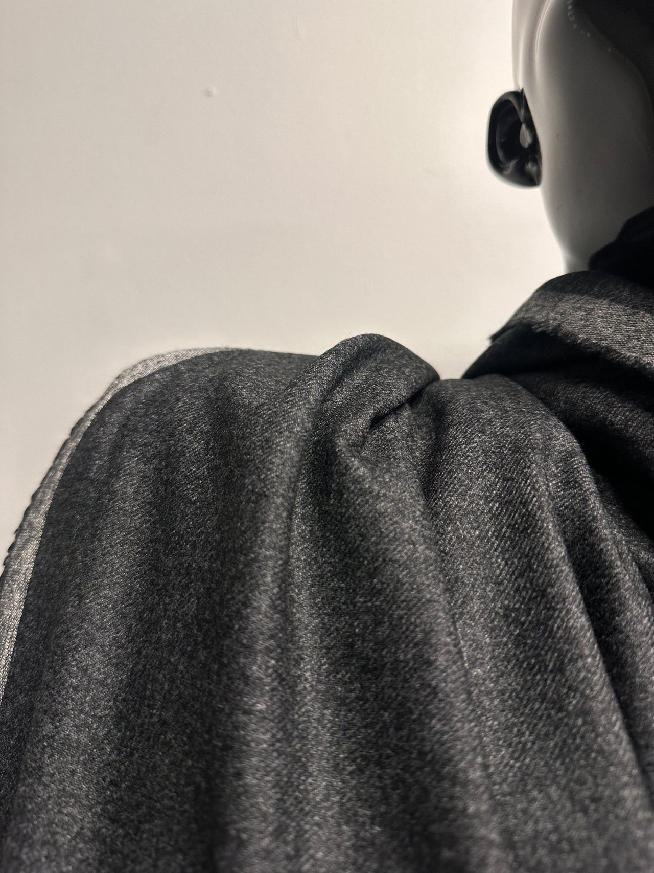 3 Yards BC Grey Flannel Beautiful - S51 - L'Etoffe Fabrics LLC