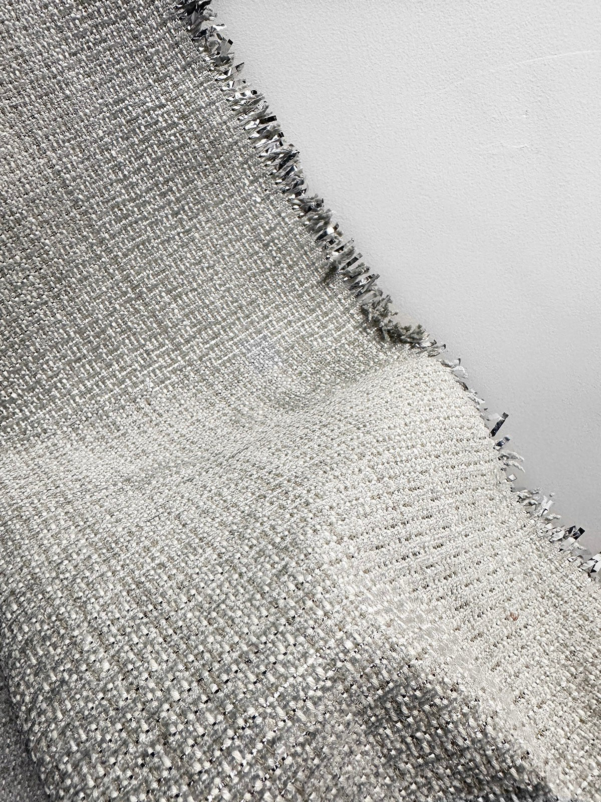 3 Yards Home Performance Silver Upholstery Fabric - L'Etoffe Fabrics LLC