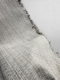 3 Yards Home Performance Silver Upholstery Fabric - L'Etoffe Fabrics LLC