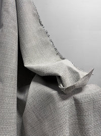 3 Yards Home Performance Silver Upholstery Fabric - L'Etoffe Fabrics LLC