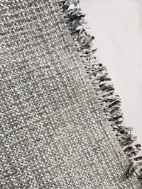 3 Yards Home Performance Silver Upholstery Fabric - L'Etoffe Fabrics LLC