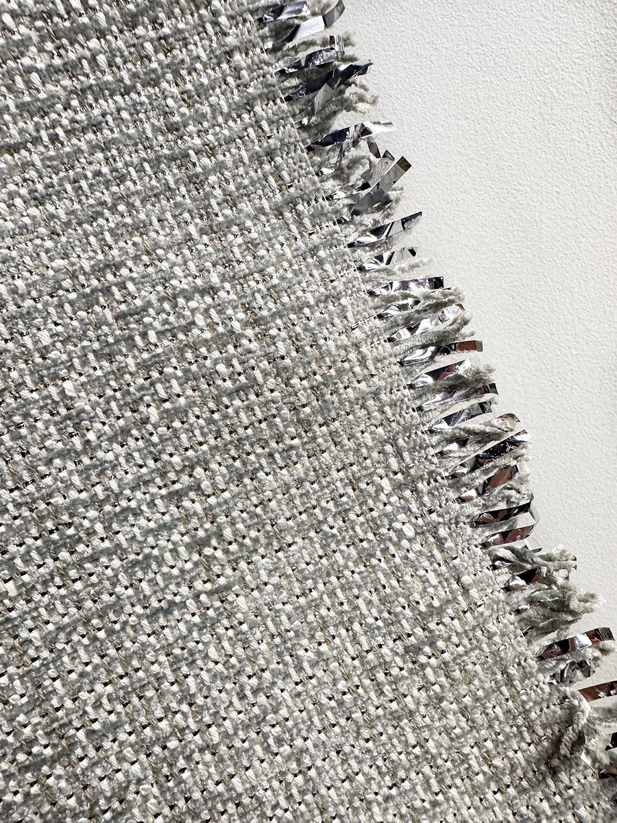 3 Yards Home Performance Silver Upholstery Fabric - L'Etoffe Fabrics LLC