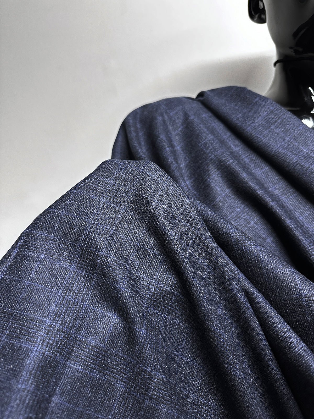 5 1/2 Yards Drago Skyfall 14.5 Micron Glenplaid Flannel - 7 - L'Etoffe Fabrics LLC
