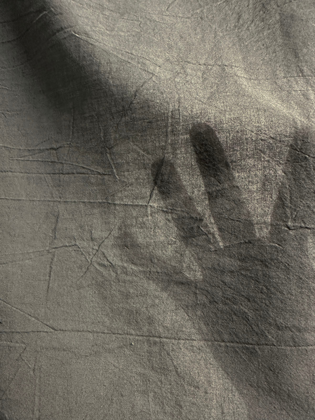 5 Yards Cotton Crinkle Grey Heavier Voile - L'Etoffe Fabrics LLC