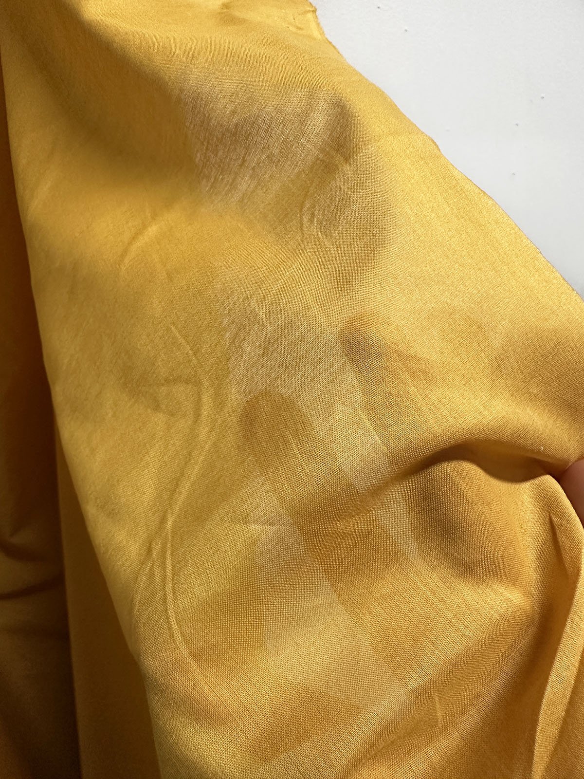 5 Yards Marigold Cotton Voile - L'Etoffe Fabrics LLC