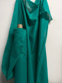 5 Yards Turquoise Cotton Voile - L'Etoffe Fabrics LLC