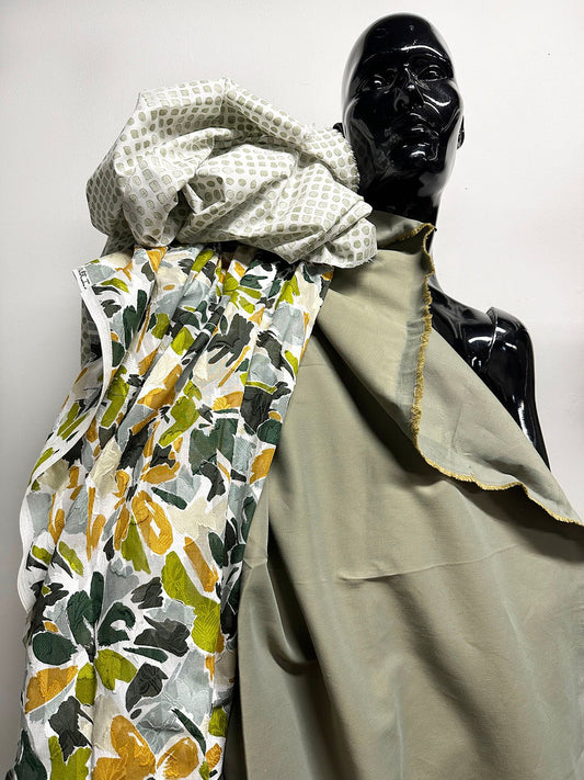 6 Yards Earth Bundle - L'Etoffe Fabrics LLC