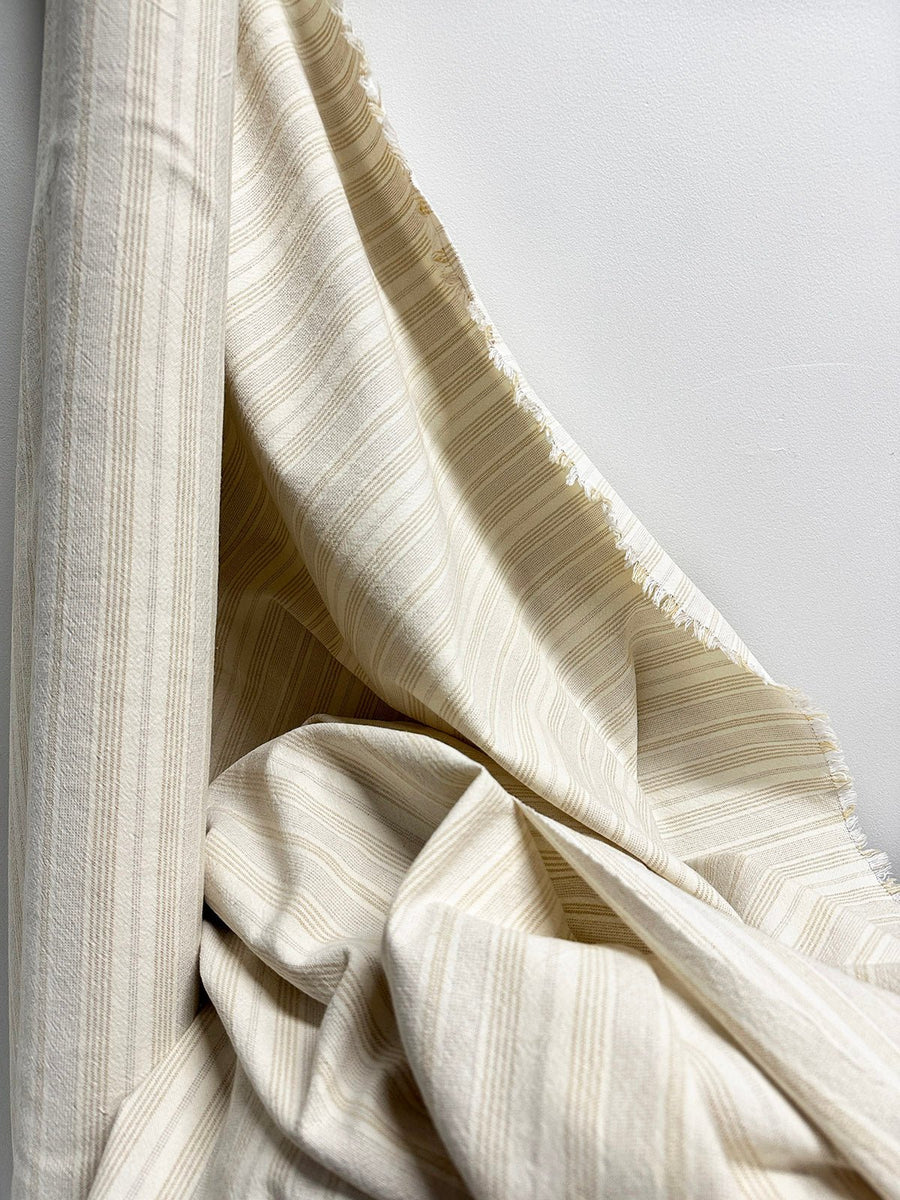 6 Yards Home Tablecloth Napkin Weight Natural Cotton - L'Etoffe Fabrics LLC