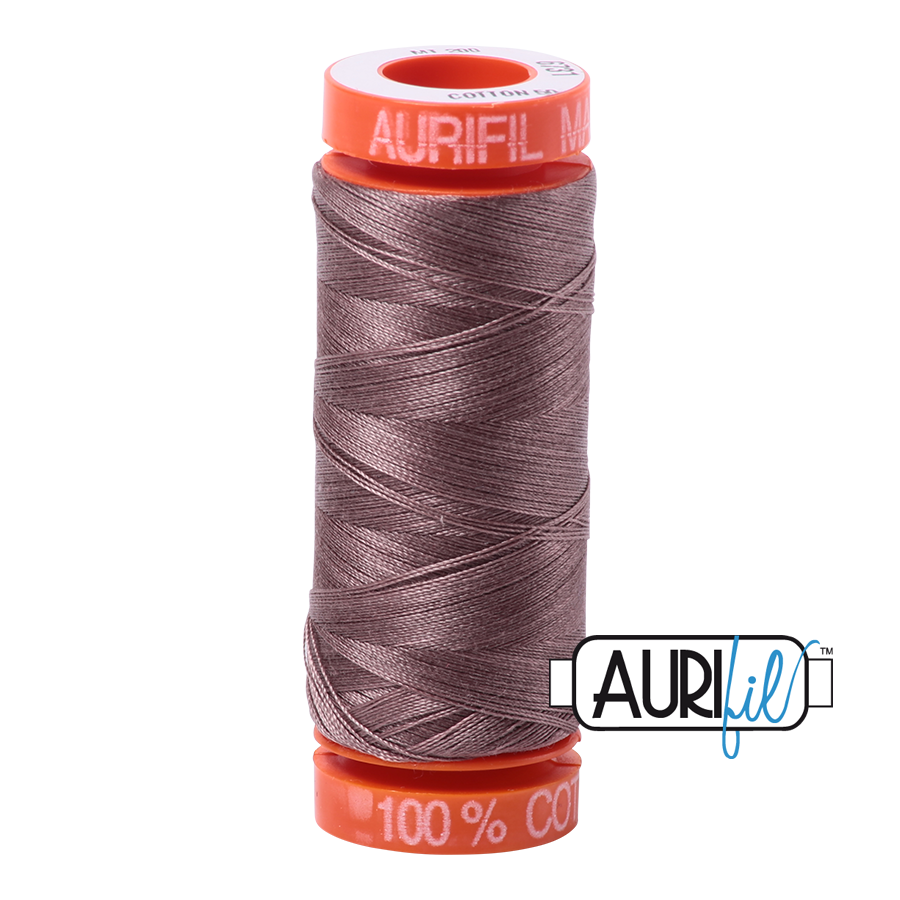 Aurifil 50 wt Tiramasu Thread 220 Yards