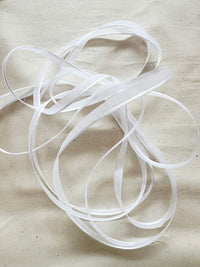 White Satin Piping For White Shirts