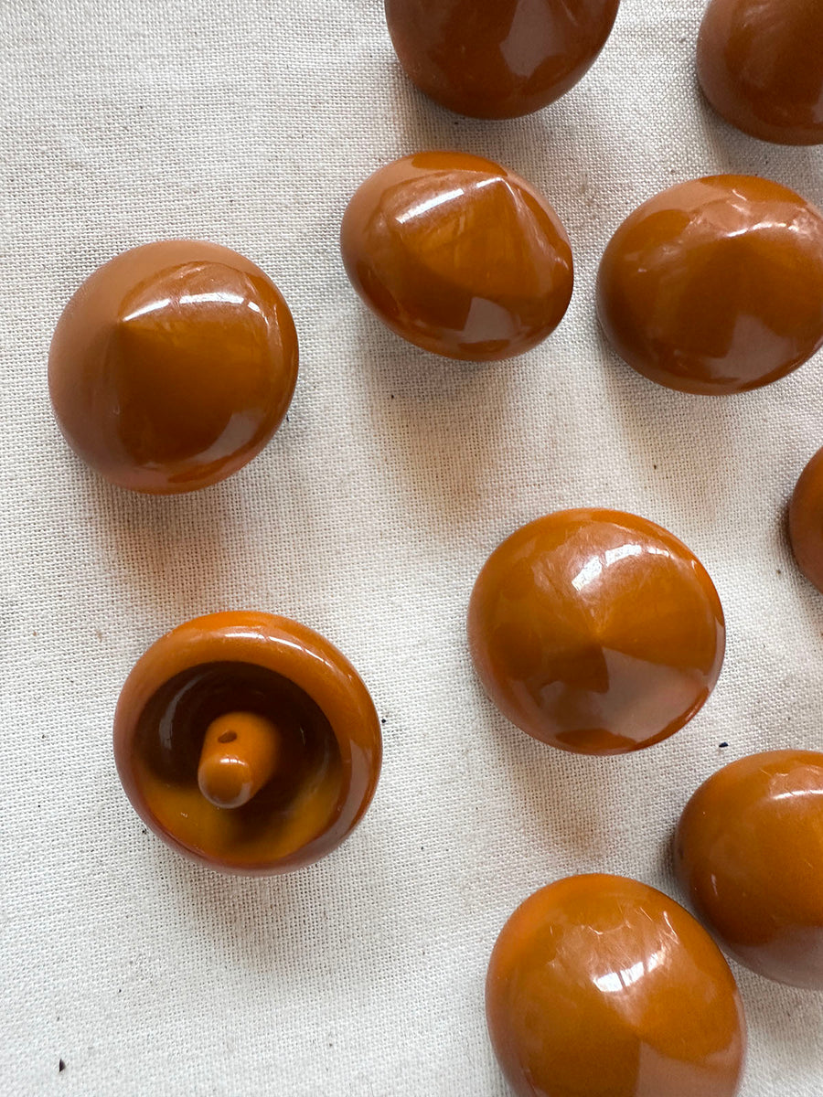 Vintage Italian Pinwheel Pink Buttons Sienna