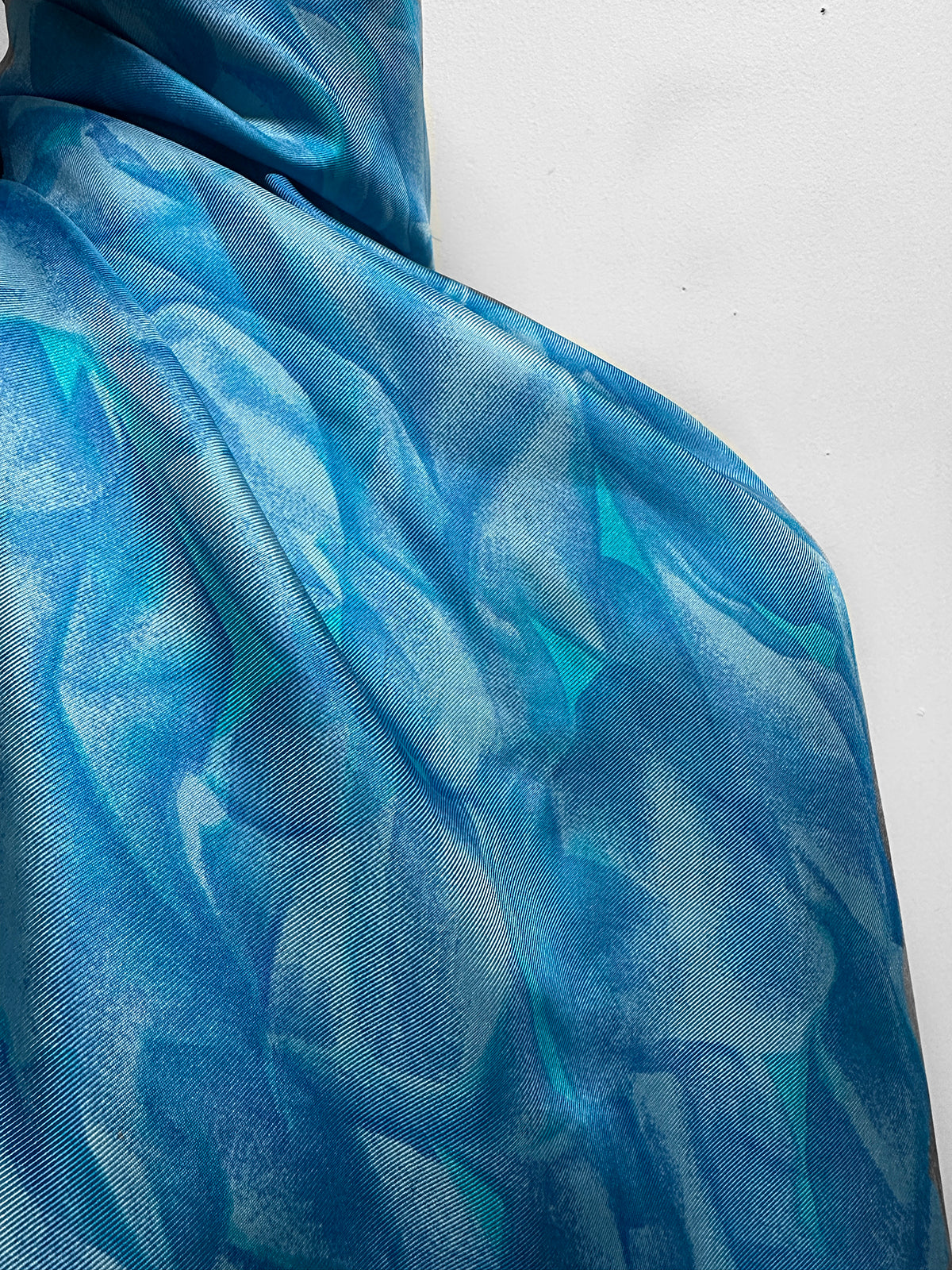 Blue Ryder Vintage Silk Twill Print