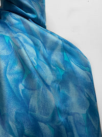 Blue Ryder Vintage Silk Twill Print