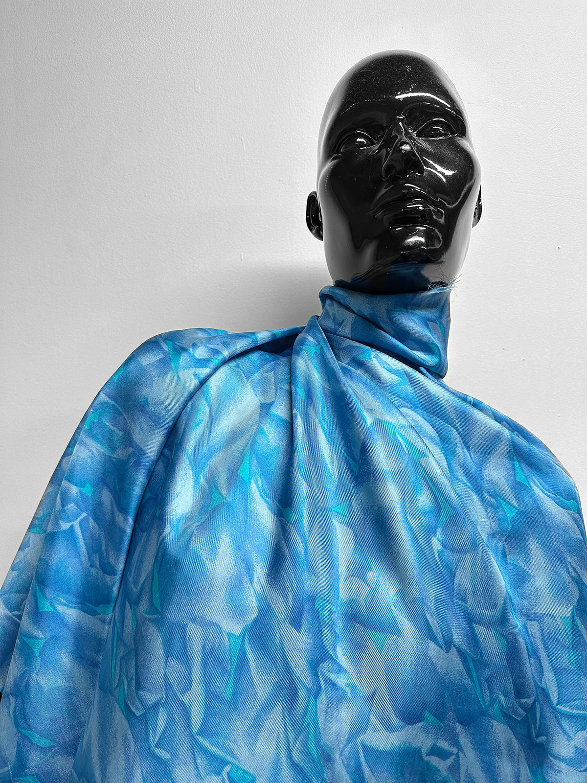 Blue Ryder Vintage Silk Twill Print