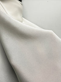Deadstock Ivory 3 Ply Silk