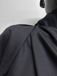 BC Midnight Stretch Wool Twill Suiting
